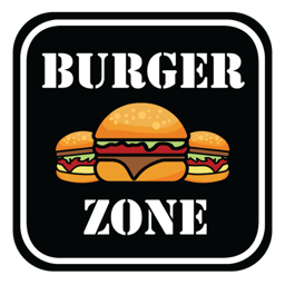 The Burger Zone logo.